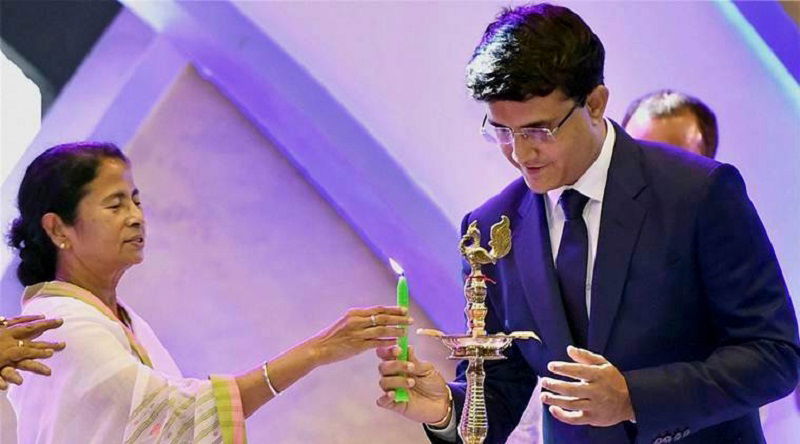 Sourav Ganguly CM Mamata Banerjee