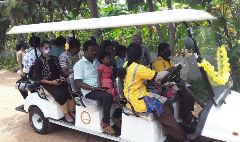 Hampi tourists