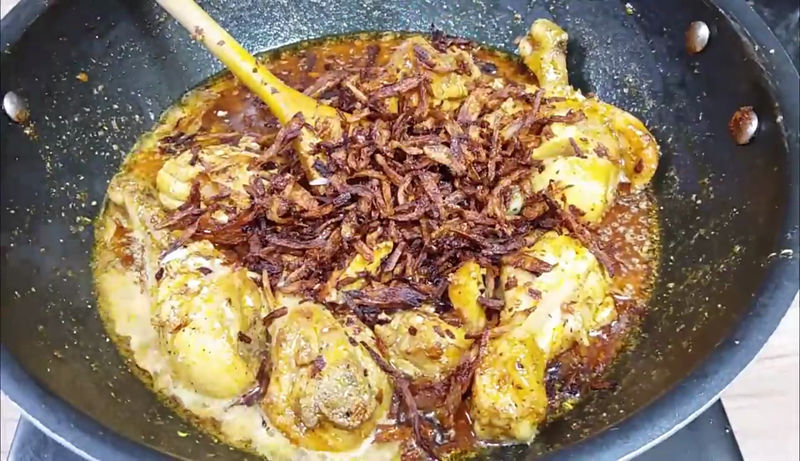 Mughlai Chickent Gravy Recipe Kannada 2