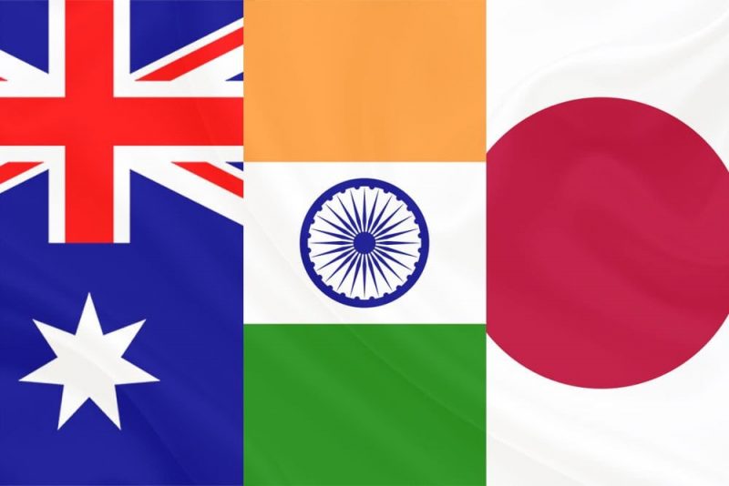 australia india japan