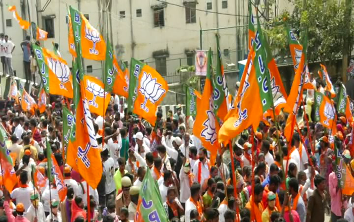 Munirathna BJP Road Show 3