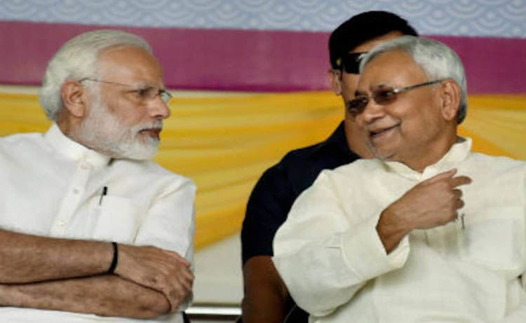 Narendra Modi Nitish Kumar PTI