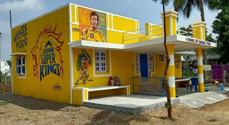dhoni fan house 3