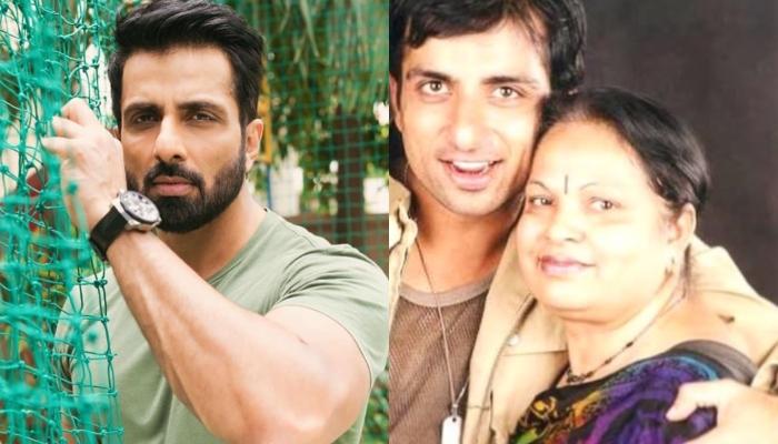 sonu with mother