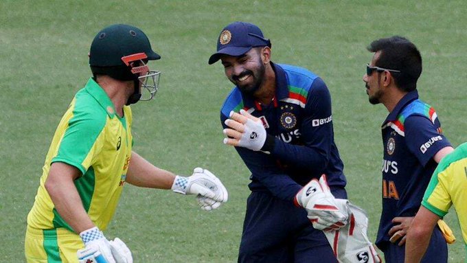 Aaron Finch KL Rahul