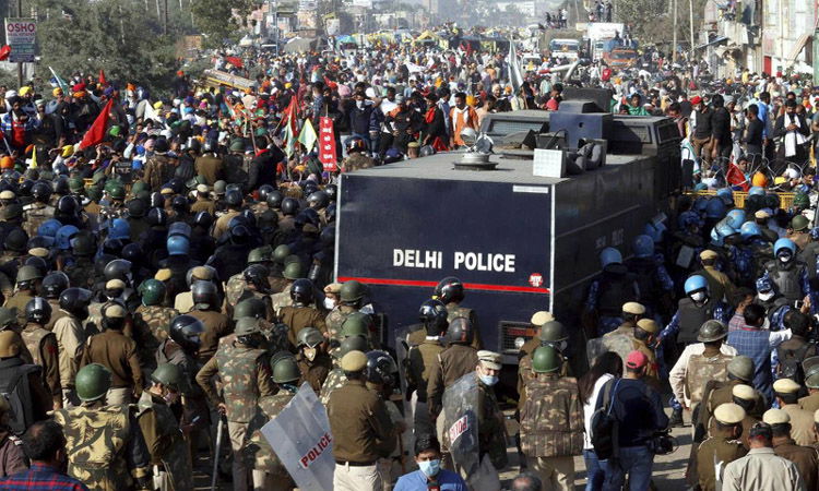 Delhi Chalo Farmers Frotest Delhi Chalo 9