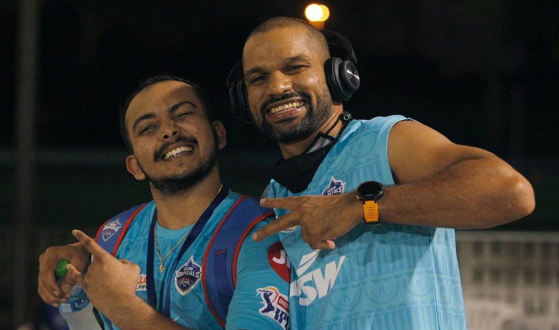 Shikhar Dhawan Dance with Prithvi Shah