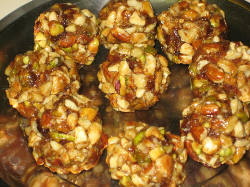 dry fruits laddu recipe 1