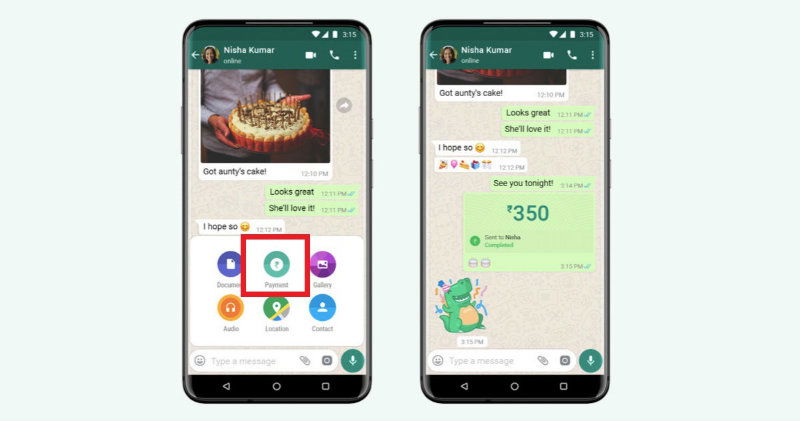 whatsapp pay 1