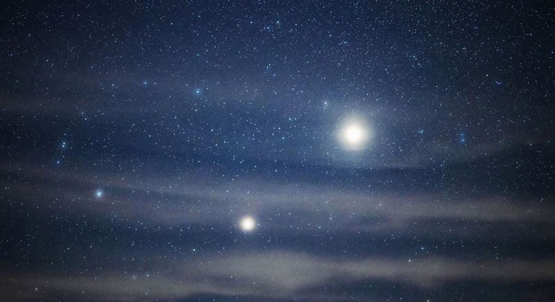 Jupiter Saturn Conjunction 1