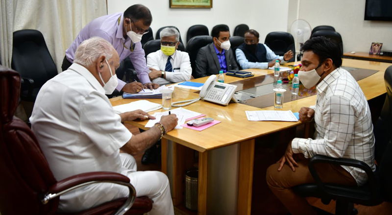 Sudhakar BSY Meeting 3