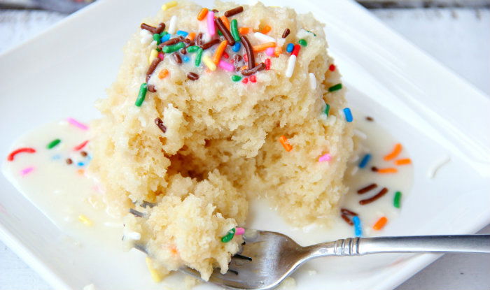 Vanilla Mug Cake 2