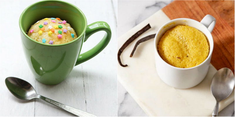 Vanilla Mug Cake 3