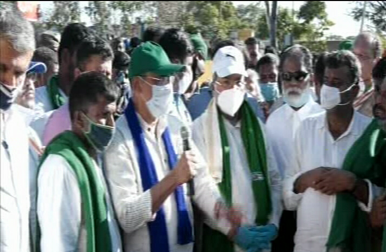 bengaluru freedom park farmers protest 7 e1607597746197