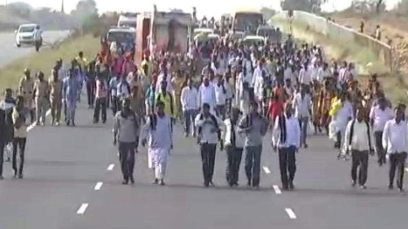 Chitradurga padayatre