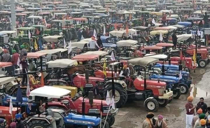 Farmer Protest Delhi Jan 26 Tractor Rally 11