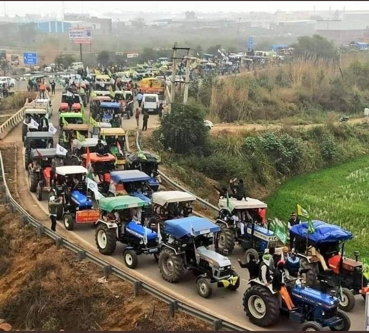 Farmer Protest Delhi Jan 26 Tractor Rally 4