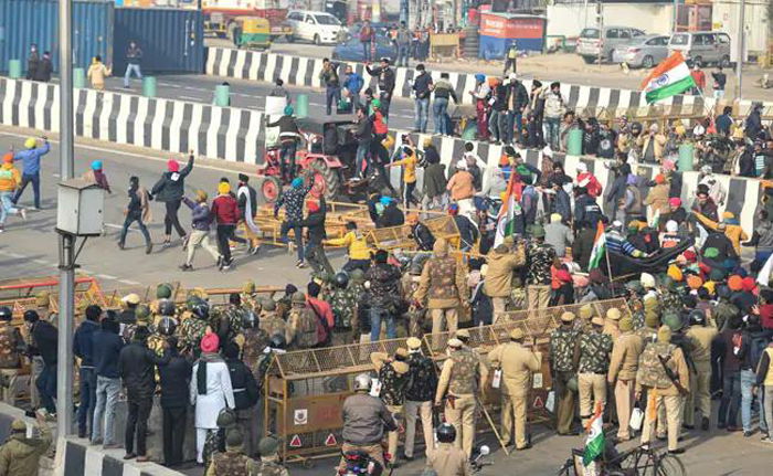 Farmer Protest Delhi Jan 26 Tractor Rally 5