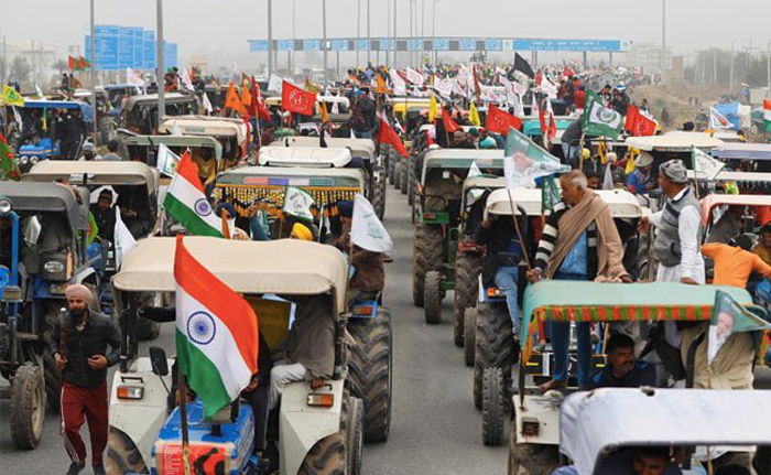 Farmer Protest Delhi Jan 26 Tractor Rally 7