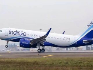 Indigo plane