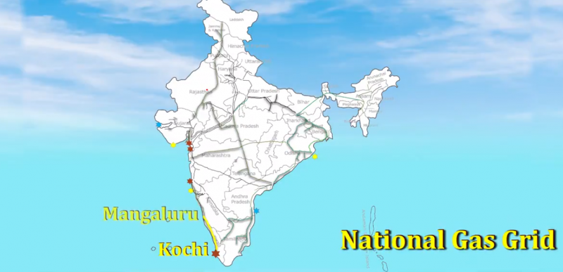 Kochi Mangaluru natural gas pipeline 1