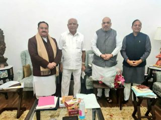 amit shah yediyurappa bs yediyurappa arun singh