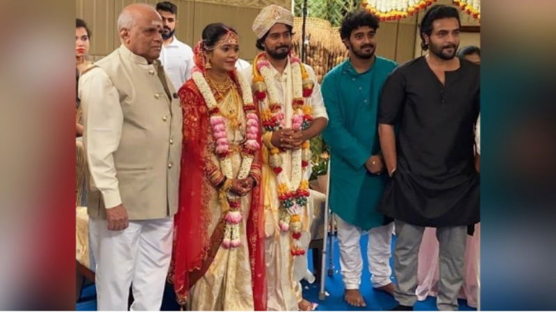 S Narayan son marriage