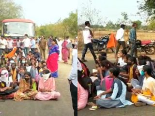Vijayapura bus protest