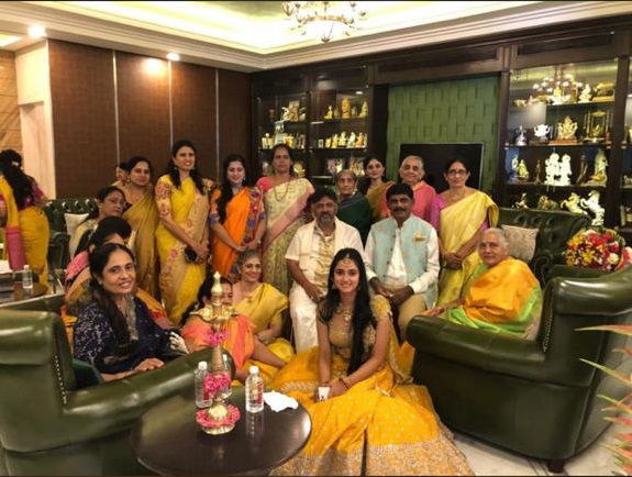 dk shivakumar daughter aishwarya arishina shastra 1