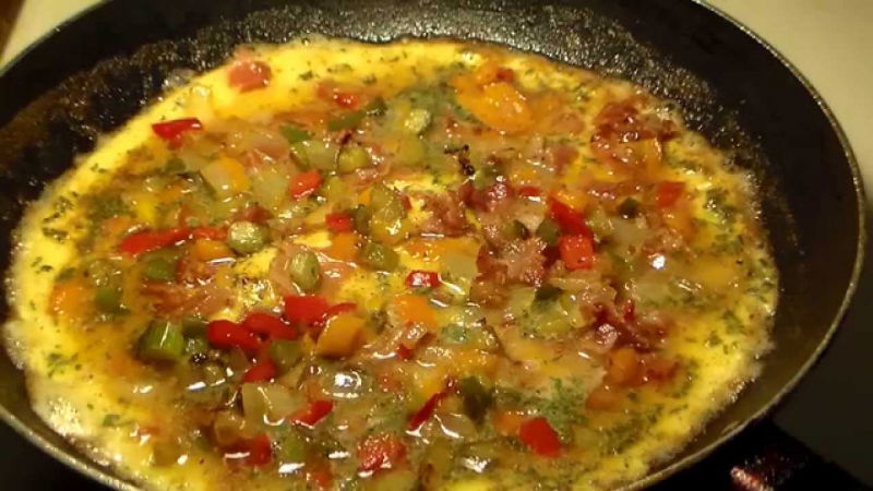 egg fry masala omelette1