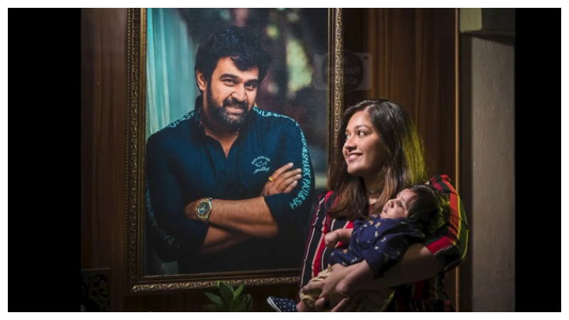 junior chiru meghana sarja chiranjeevi sarja 1