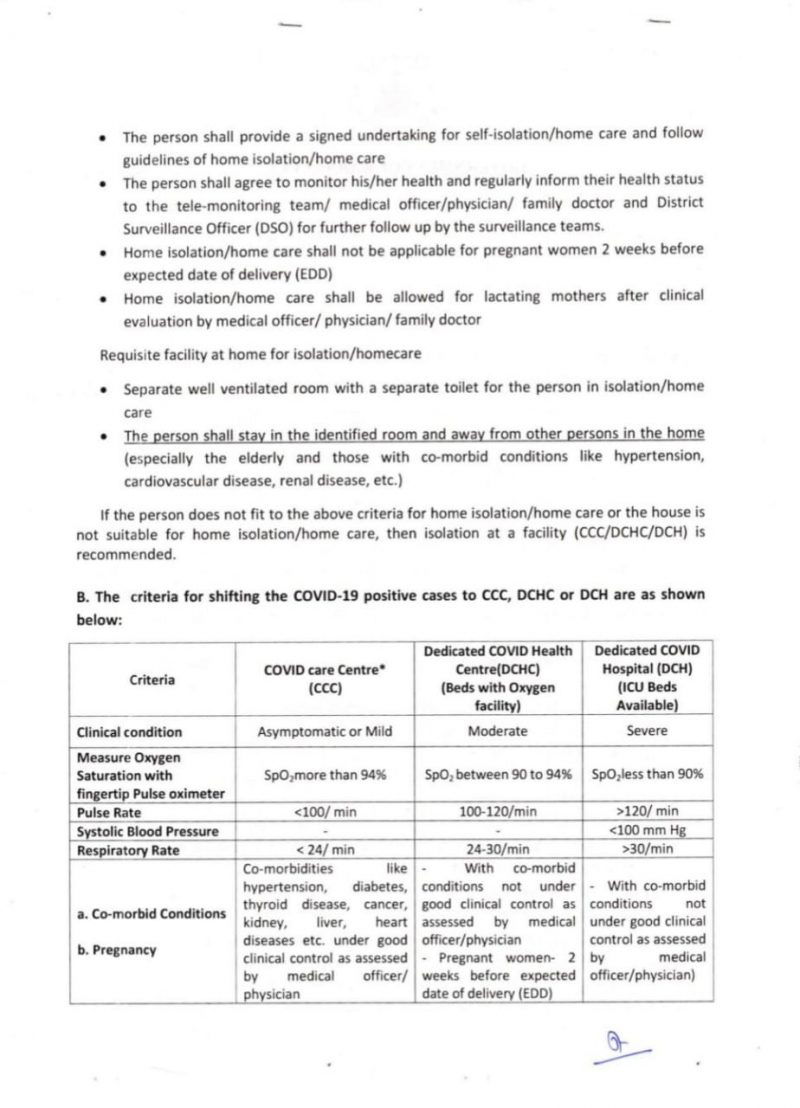 guidelines for home isolation 1