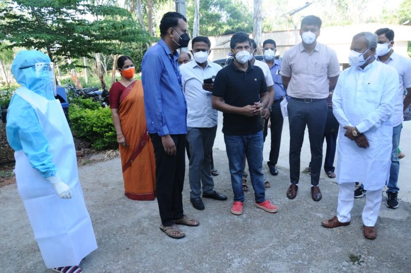 ST SOMASHEKAR PRATAPSIMHA COVID CARE CENTRE 2