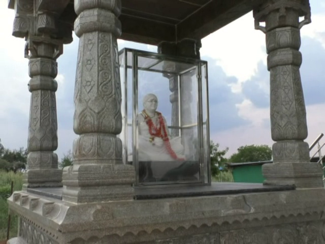 surupura bjp mla rajugowda build temple for mother