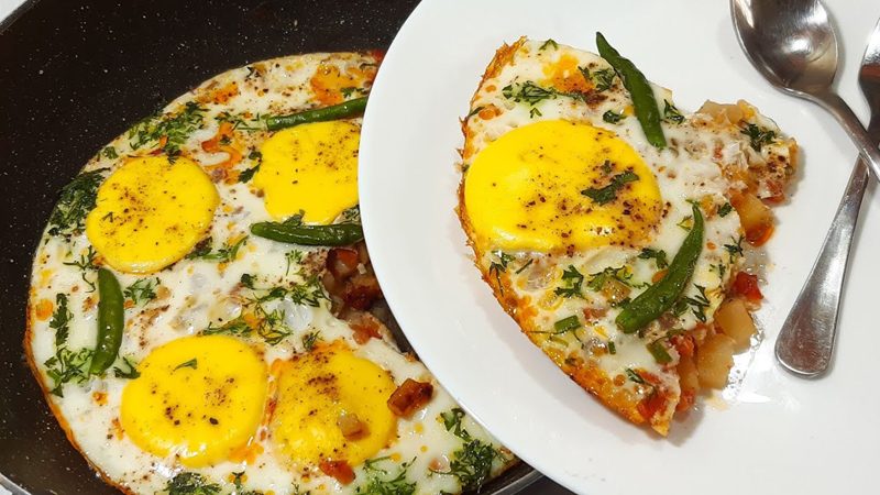 Afghani Omelette 3 medium