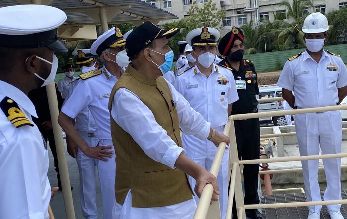 Kadamba Karwar Naval Base Rajnath Singh 3 medium