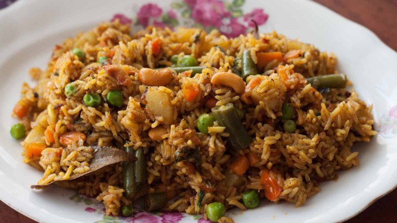 Vegetable Biryani medium