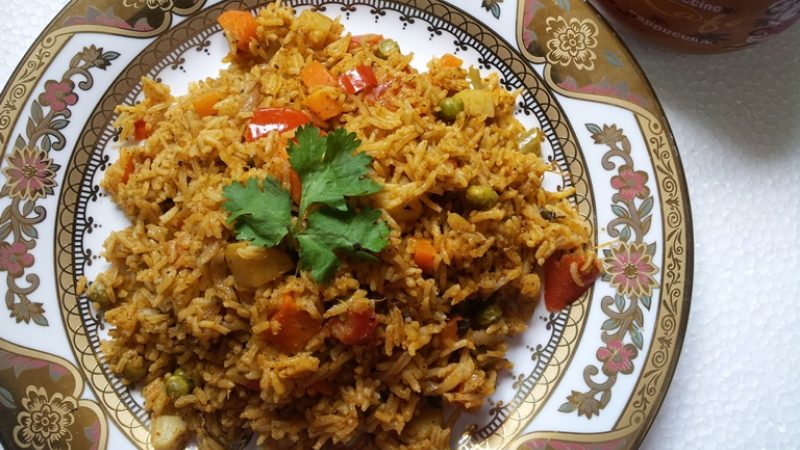 Vegetable Biryani5 medium