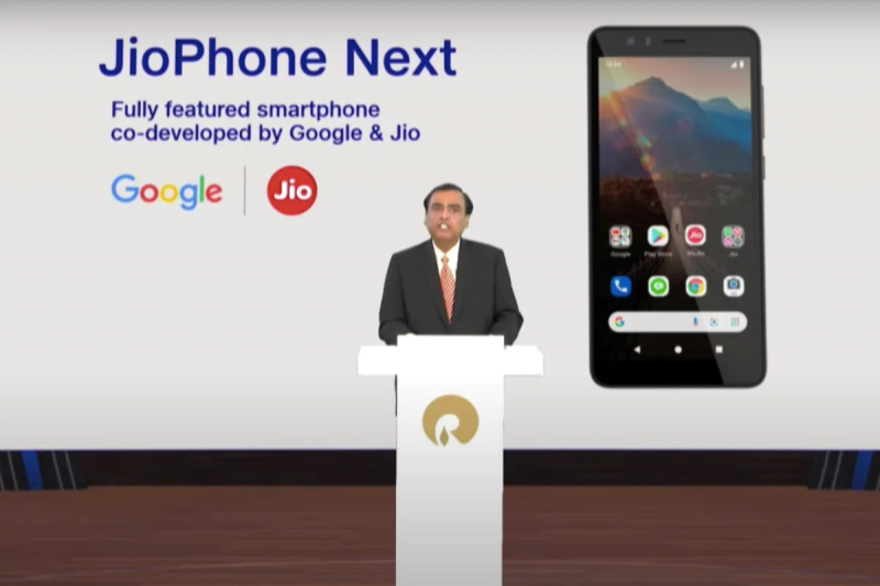 jio phone next mukesh ambani google 4 medium