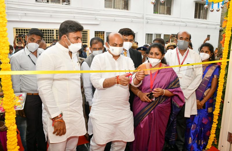CM Basavaraj Bommai inaugurates new OPD block at Kidwai built by Infosys Foundation 4