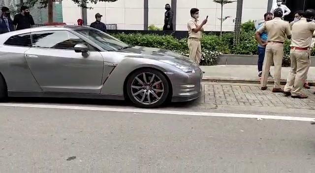 Car seized by RTO Bengaluru