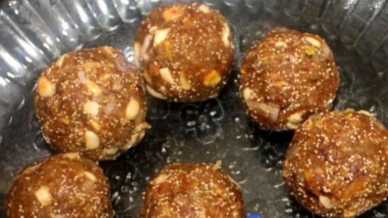 Dry Fruits Laddu Recipe 2