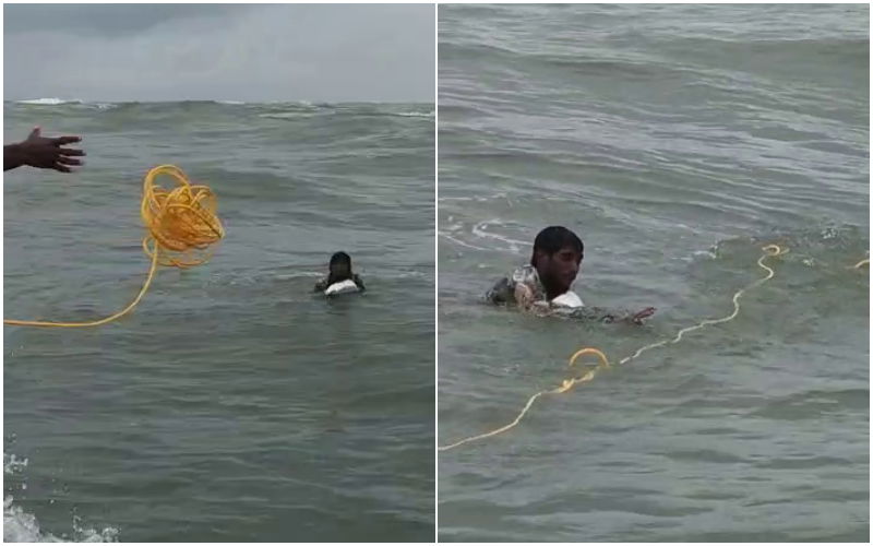Fisherman rescued at sea Mangaluru 1