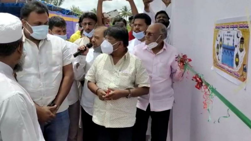 Muslim Eidgah inaugurated in Nelamangala6