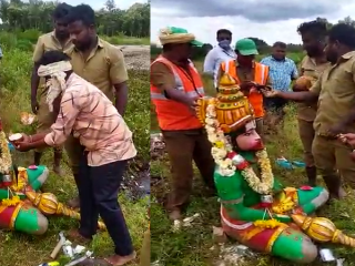NML Anjaneya Statue