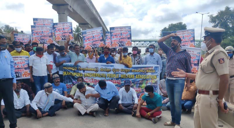 Namma Metro Protest 3