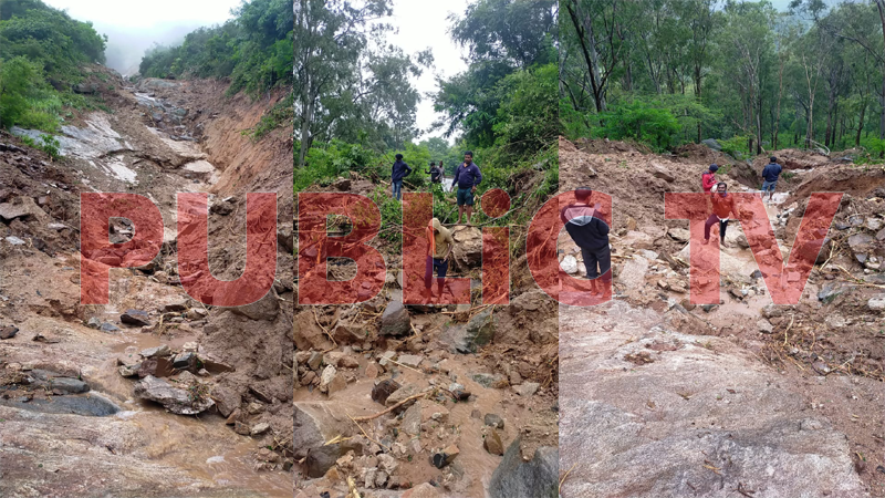 Nandi Hill Landlslide Brahmagiri