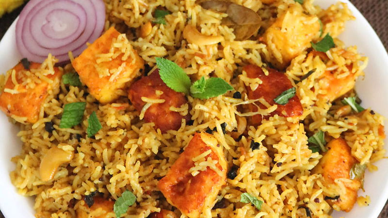 Paneer Biryani