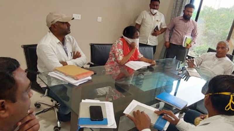 Shrimant Patil Chikkodi flood places electrical problem 1