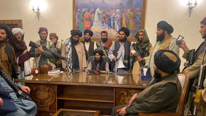 Taliban Occupy Afghan Presidential Palace afghanistan